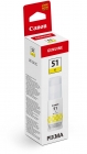 212905 - Original Ink Bottle yellow GI-51 Y, 4548C001 Canon