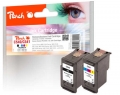 Peach Spar Pack Tintenpatronen kompatibel zu  Canon PG-540BK, CL-541C, 5225B006
